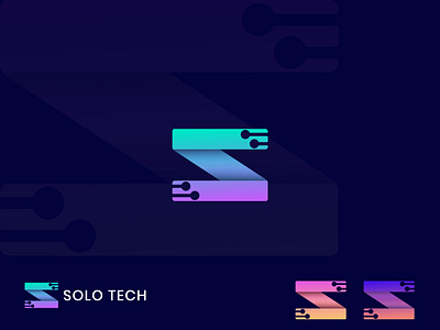 Tech logo branding branding logo design illustration logo logo design logotype tech technology unique logo vector