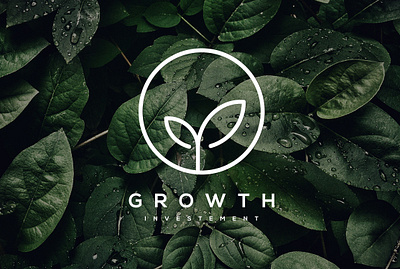 Nature Logo Design: Growth 3d animation app art branding design fashion logo graphic design icon illustration logo logo design motion graphics nature nature logo ui vector