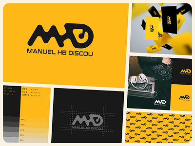 MHD Music Branding brand book branding brandmark creative logo design designe graphic design identity illustration logo logo mark minimal logo minimalist logo modern logo music musiclogo typography vector visual identity