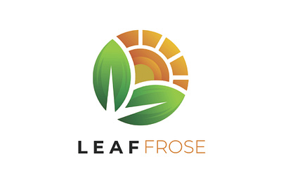 Leaf Frose Logo branding design graphic design illustration logo ui ux vector