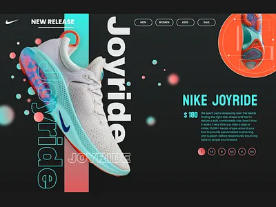 Nike Shoes Heropage Design 2022 aesthetic animation best colourful design designtrends dribbble illustration logo nike shoe shoes top trending ui uiux