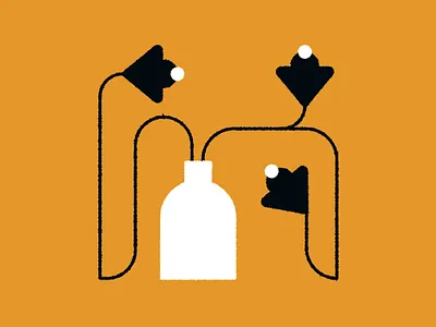 Unknown Flower abstract design flower geometry icon illustration line logo minimal