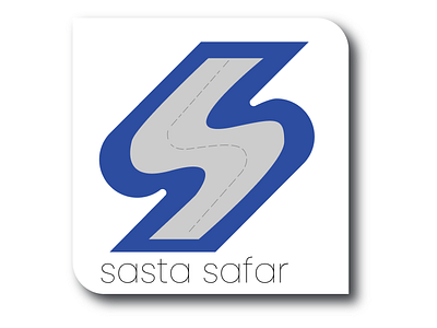 SASTA SAFAR [logo] branding design illsutrator illustration logo minimalist