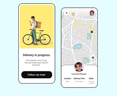 #DailyUI Day 20 - Location Tracker adobexd app branding challenge design figma graphic design illustration inspiration mobile sketch ui ux vector