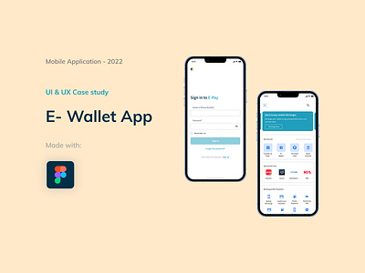 E-Wallet app app design design system e wallet interaction interaction design mobile app ui ux