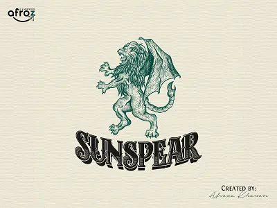 Sunspear Manticore adobe illustrator beautiful logo branding design graphic design illustration logo manticore vector