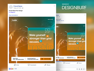 Social Media Post Design - Banner - Advertising 3d banner design branding clean banner design design graphic design instagram post instagram post design logo social media social media post social media post deisgn ui