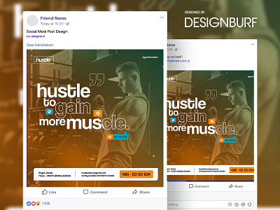 Social Media Post Design - Banner - Advertising advertising banner design branding clean banner design design graphic design instagram post logo social media social media design social media post ui ui design