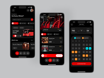 Bus Booking Mobile App app design app ui booking booking app bus bus booking bus booking app bus ticket mobile mobile app mobile app design mobile ui public transport select seat ticket ticket booking ticket booking app tickets app transport app uiux