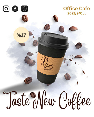 cafe 3d animation branding graphic design logo motion graphics