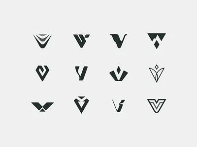 V Lettermark branding favicon logo logo design logotype v letter v letter logo v lettermark v logo