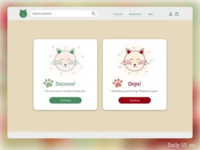 Daily UI 011 Flash Message dailyui design desktop ui