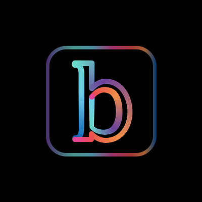 Modern b Letter Logo Design app logo apps b b letter blend brand identity branding business logo colorful creative design graphic design icon iconic identity logo logo design modern simple vector