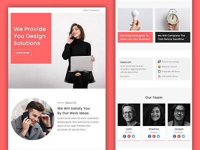 Office – Multipurpose Responsive Email Template digital marketing email templates multipurpose email office emails ui