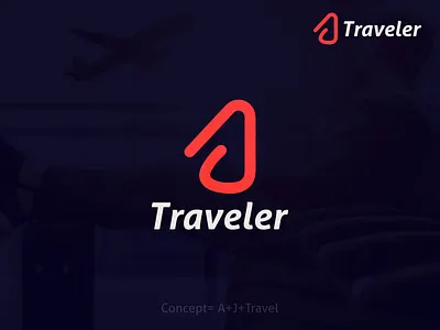 aj Travel Logo Design airplane aj travel logo beach branding fly flying holiday journey logo design plane tour tourism travel travel logo traveler traveling trip vacation vector vector logo