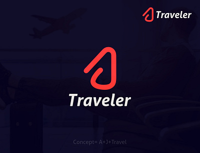 aj Travel Logo Design airplane aj travel logo beach branding fly flying holiday journey logo design plane tour tourism travel travel logo traveler traveling trip vacation vector vector logo