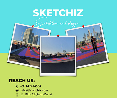 Sketchiz Design & Exhibition 3d animation branding graphic design logo motion graphics ui