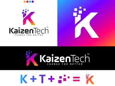 TECHNOLOGY COMPANY LOGO DESIGN branding design graphic design illustration logo typo typography vector