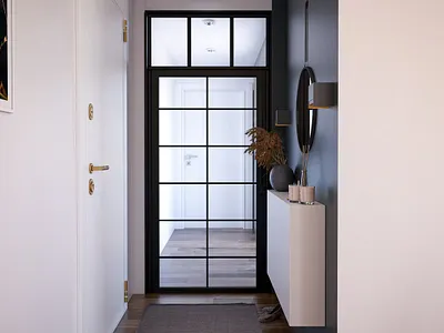 entrance 3d design interior