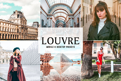 Louvre Mobile & Desktop Lightroom Presets wedding presets