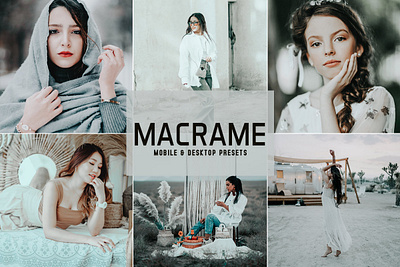 Free Macrame Mobile & Desktop Lightroom Presets outdoor lightroom presets wedding presets