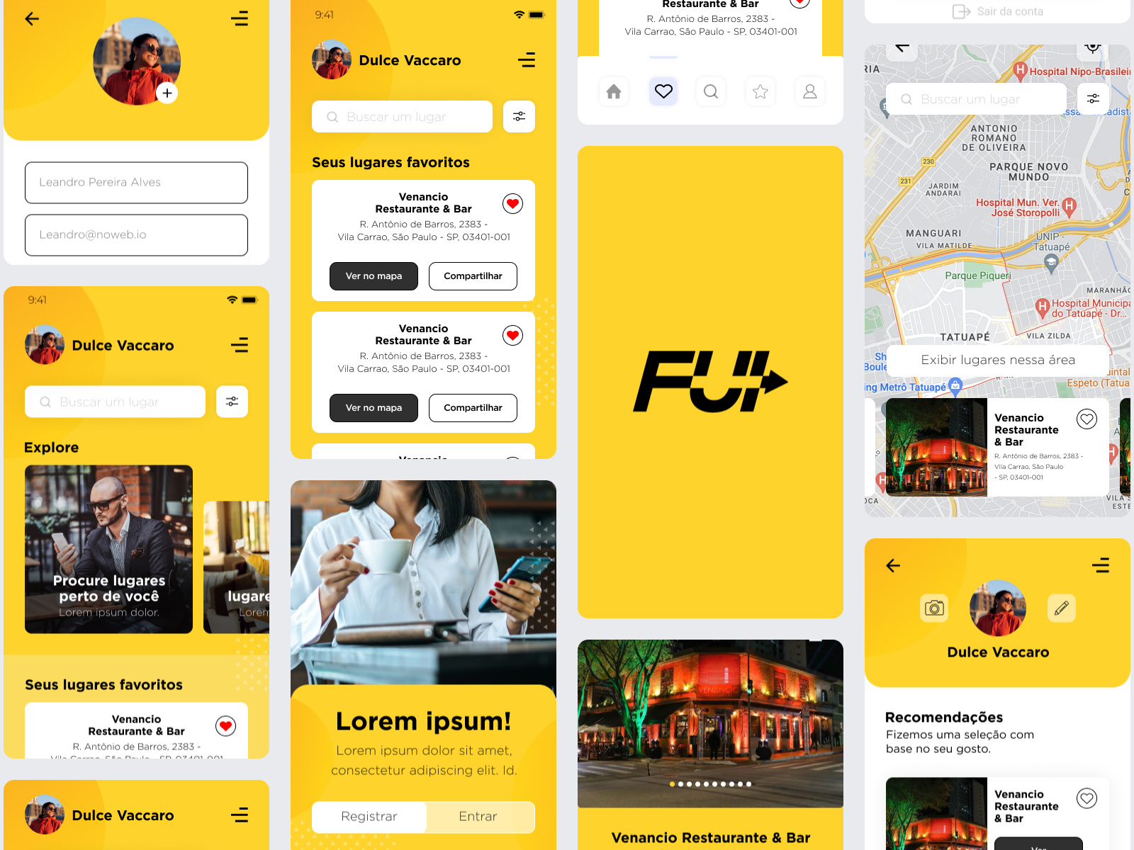 App - FUI by Leandro Pereira Alves on Dribbble