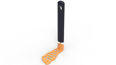 Potato Masher / Human Feet Design 3d branding crafts design furniture graphic design illustration logo masher modern kitchen equipment potato potato masher renderings smasher