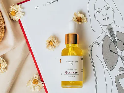 Identity & oil bottle packaging design acupuncture brand and identity brand design brand identity branding graphic design herbal medicine herbal medicine packaging logo logotype medicine packaging oil bottle oil bottle design packaging packaging design visual identity wellbeing