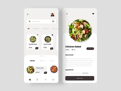 Food Delivery Mobile App 🥦🥕 app app design design food app mobile app mobileapp product design ui uiux