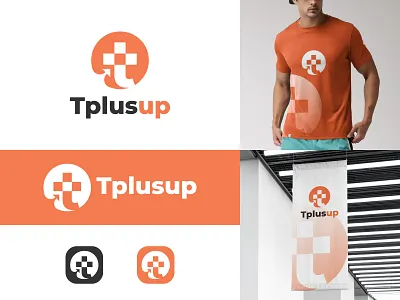 T Letter Plus And Arrow Logo Design | Minima | Monogram | Modern abstract app arrow brand identity colorful logo creative flat graphic design icon logo design luxury minimal modern logo monogram t letter technology typography up arrow vector