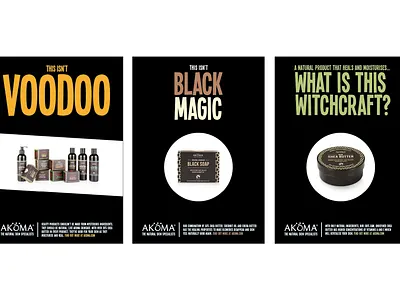 Akoma Instore advertising advertising branding design graphic design typography