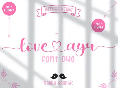 Love Ayu Script Wedding Font cover font film font font font script font tails font wedding invitation monoline music font romance font swash font swirly font wedding font