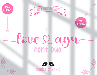 Love Ayu Script Wedding Font cover font film font font font script font tails font wedding invitation monoline music font romance font swash font swirly font wedding font