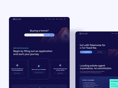 Real Estate web design design estate house landing page real estate ui ui design uidesign uiux ux web design