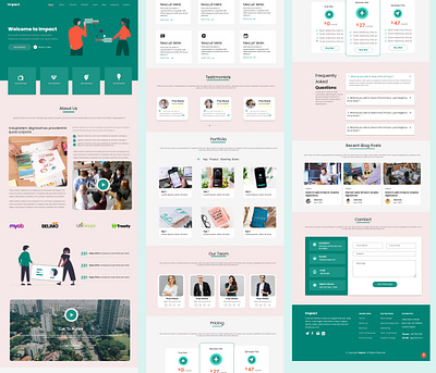 Desktop Design for Commercial Web page design graphic design illustration ui ux