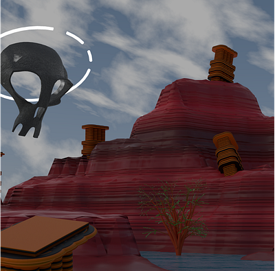 Wasteland 3d design graphic design illustration