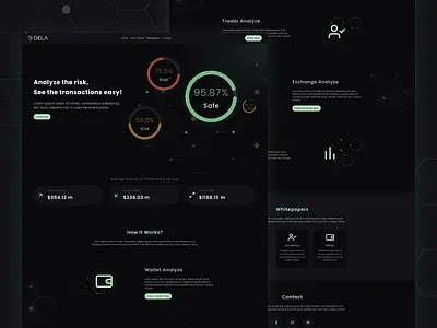 Cryptocurrency Landing Page cryptocurrency currency design illustration logo marketplace nft ui ux webdesign