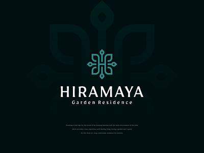 Hiramaya Logo brand design branding garden logo logo logo design logodesign logodesigner logos minimal minimal logo minimalist minimalist logo modern logo real estate real estate logo residence residences residential simpel logo simple logo