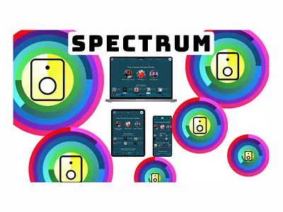 Spectrum design figma music ui ux