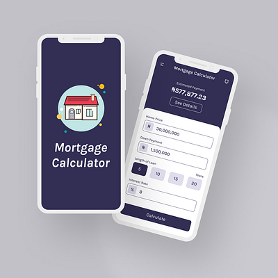 Mortgage Calculator mortgage calculator mortgage calculator ui design product design ui design