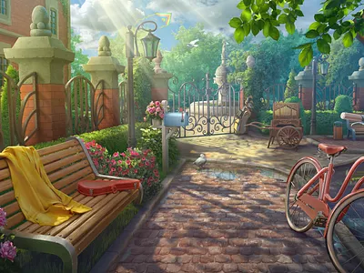 2D illustration animation graphic design