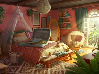 2D illustration 2d graphic design illustration