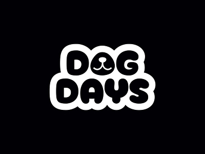 DOG DAYS-Logo Design Concept abstract animal branding design dog doggy glitch graphic design icon illustration logo mark pet run running vector wolf