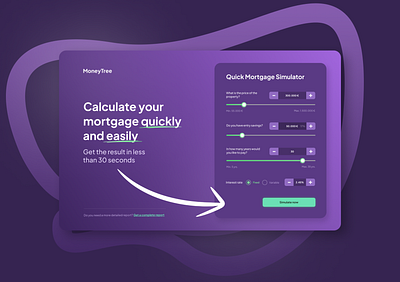 Mortgage Calculator Design app design ui ux