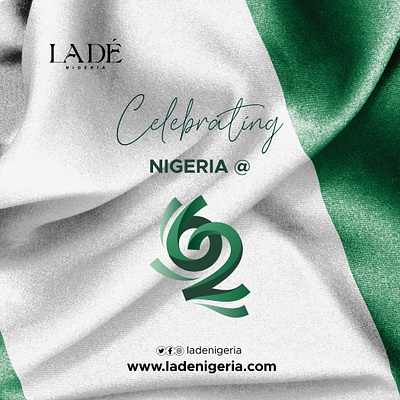 Nigeria @ 62 branding coreldraw design graphic design