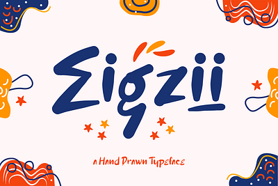 Eigzii – A Hand Drawn Typeface apparel branding design display illustration logo magazine modern mug plant poster quotes ui