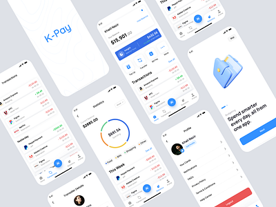 Finance Mobile App andriod app app design app ui application banking clean figma finance finance app ios mobile app mobile app design mobile ui new design ui ui design uiux user interface ux