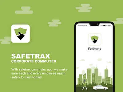 Safetrax Commuter App app design appscreen branding commuter minimal app product design ui ui design uxdesign