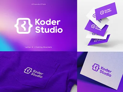 Koder Studio Logo app logo bracket logo design code coder studio coding branding coding logo coding ninjas logo computer logo k letter logo k mark k monogram koder studio logo logosminimalistic logotrends programming app rimongraphics software company square bracket logo tech logo technology logo