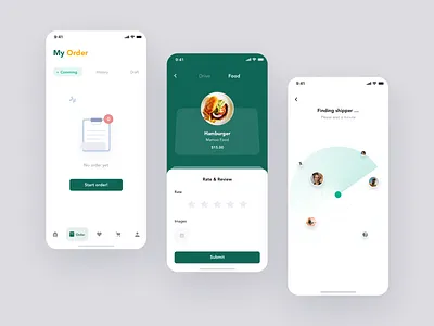 Fooddoor - Food delivery UI Kit app design bank card cart clean ui finance food app food delivery food order food ui mobile app mobile ui payment template theme ui ui design ui kit
